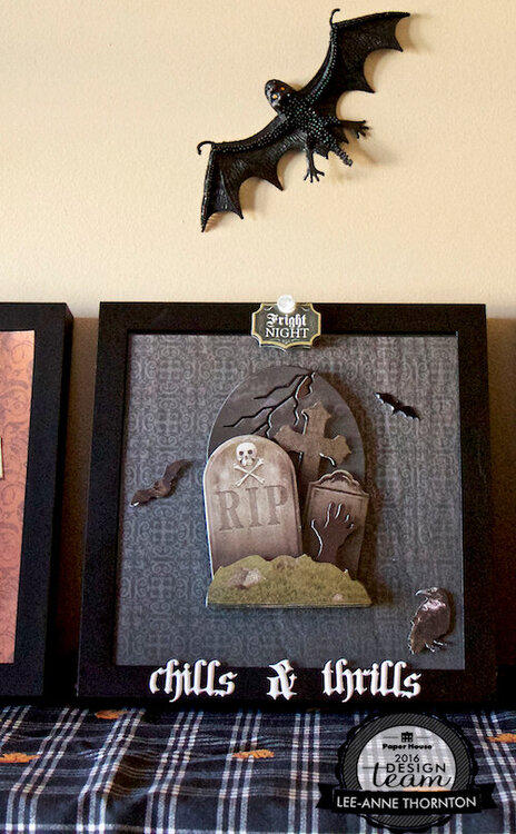 Chills &amp; Thrills Halloween Frame