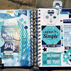 Nautical Planner Spread