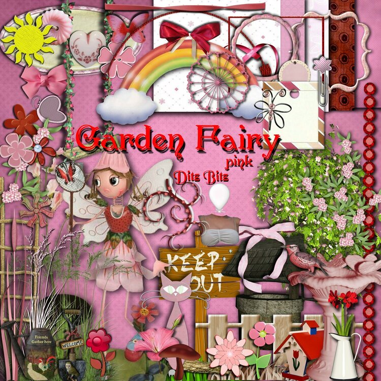 Garden Fairy-pink