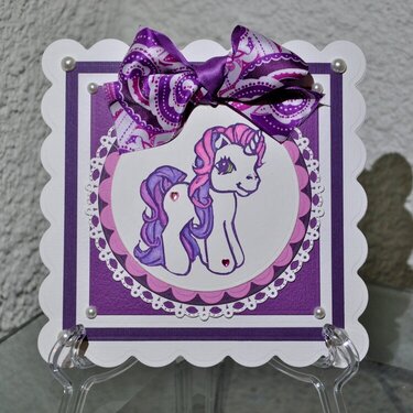 Sweetie Belle My Little Pony Card 1