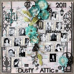 The Dusty Attic Designteam 2011 - "art&passion"