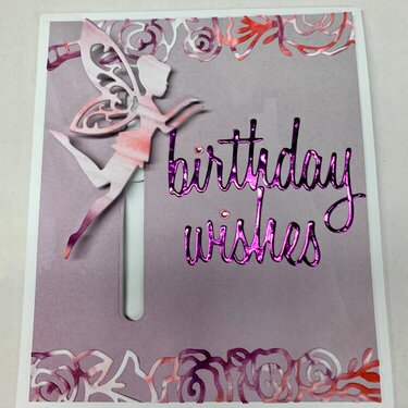 Birthday Wishes/slider card