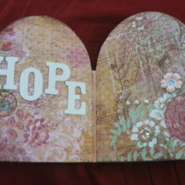 Hope Book - inside pages 1 and 2