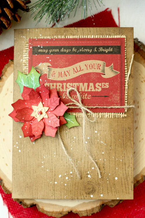 Rustic Christmas Card