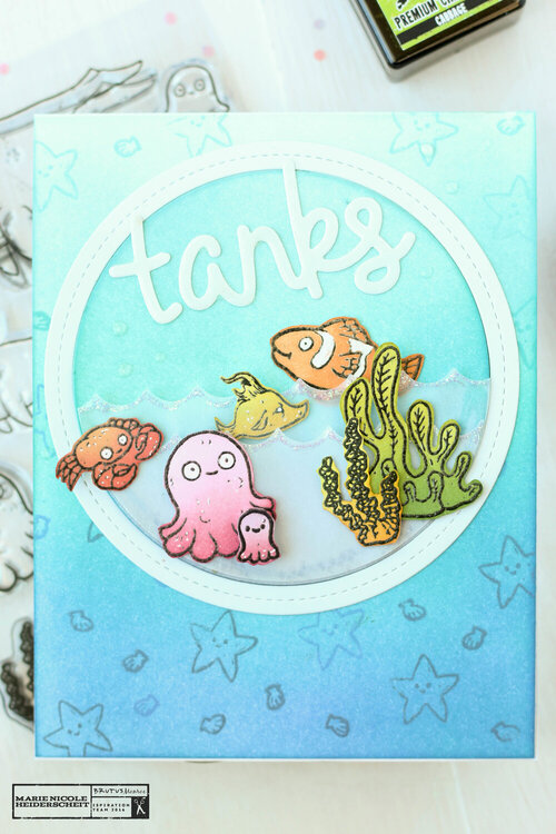 &quot;Tanks&quot; Thank You Card