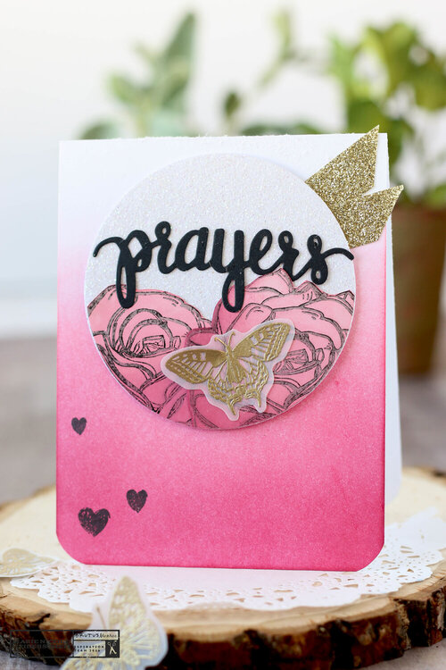 Prayers Floral Card