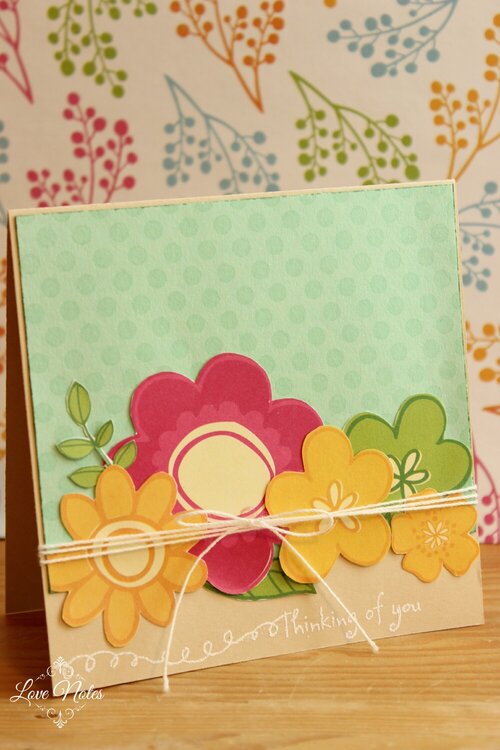 Thinking of You Spring Card