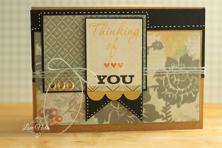Thinking of You Layered Card