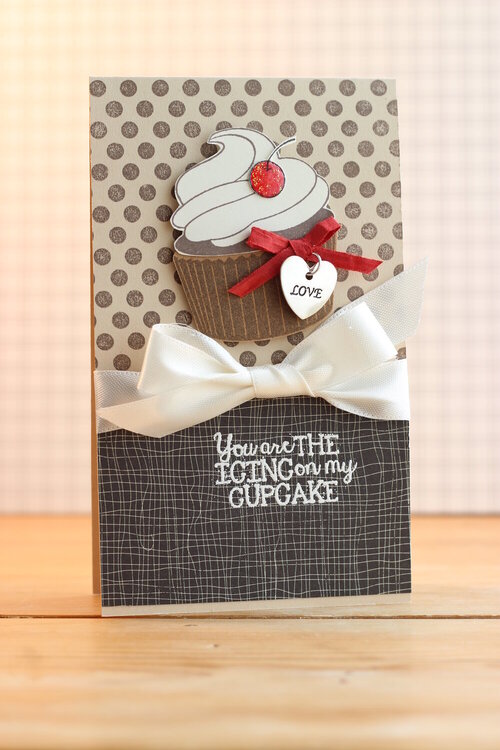 Cupcake Skinny Card