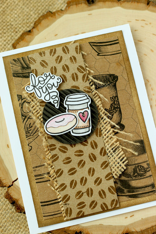 For You- Coffee Themed card