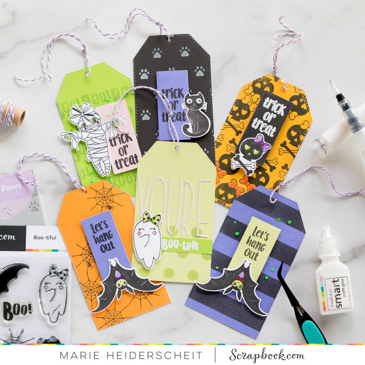 Boo-tiful Halloween Tags