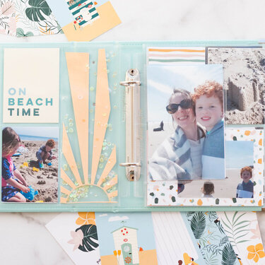 Summer at the Beach Pocket Layout