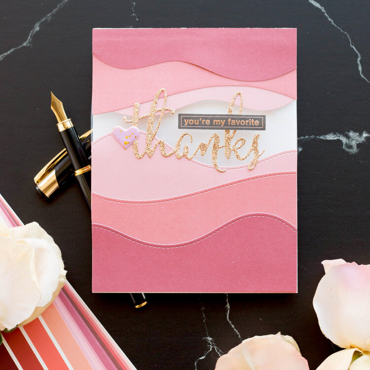Adding an Acetate Window to a Card