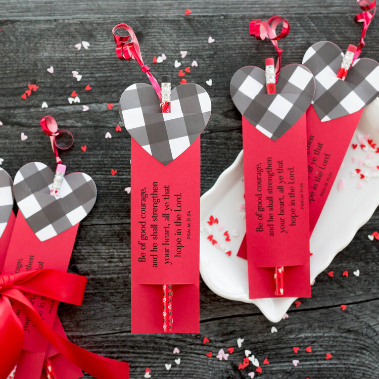 Valentine Bookmarks