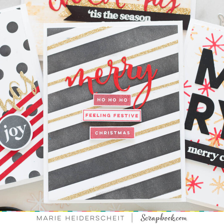 Modern and Bright Christmas Cards