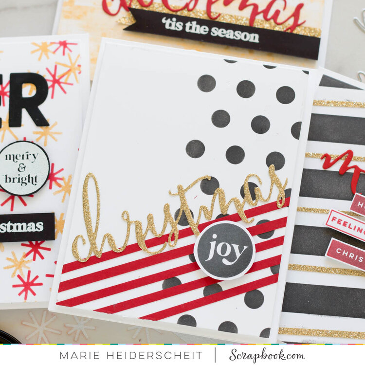 Modern and Bright Christmas Cards