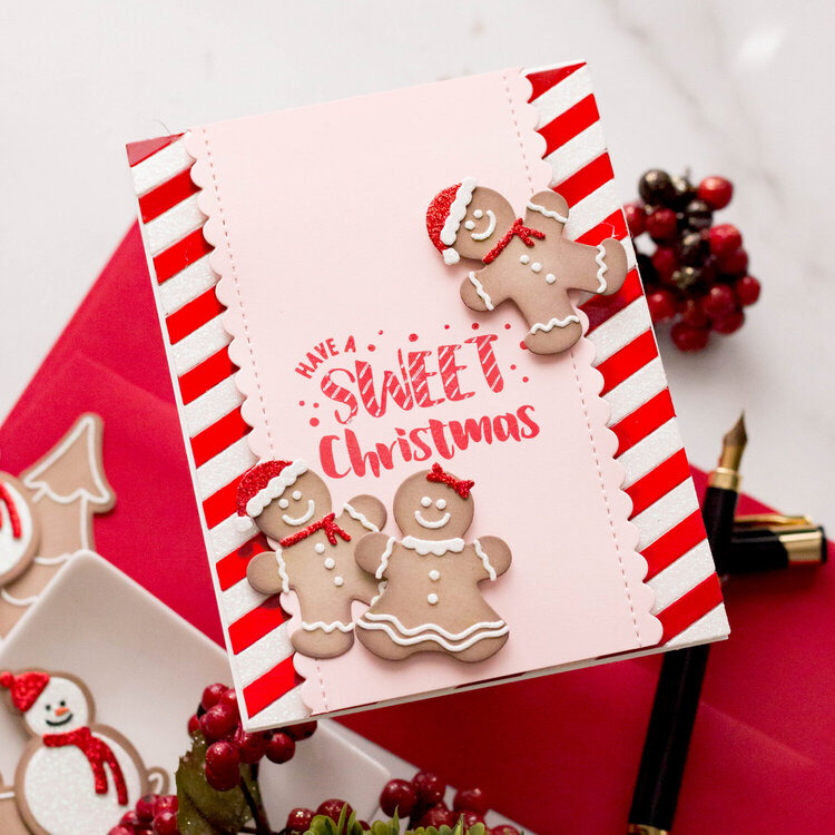 Sweet Christmas Gingerbread Cookies