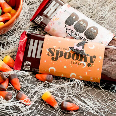 Spooky Sleeves for Candy Bars