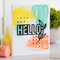 Pops of Color Hello Card