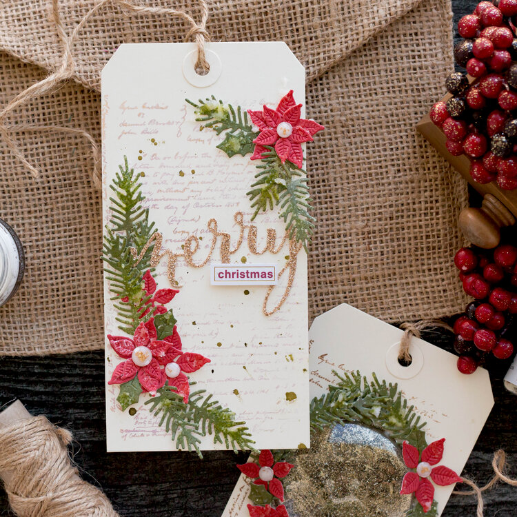 Tim Holtz Christmas Release Gift Tag