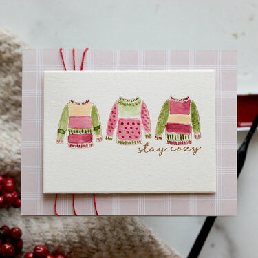Watercolor Ugly Sweaters