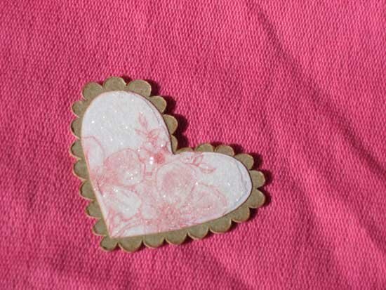 Valentine&#039;s Chipboard Heart
