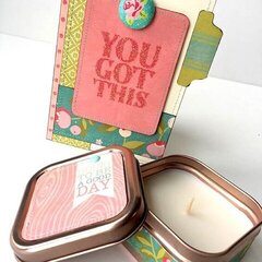 Hello Georgeous Card and Candle Gift Set