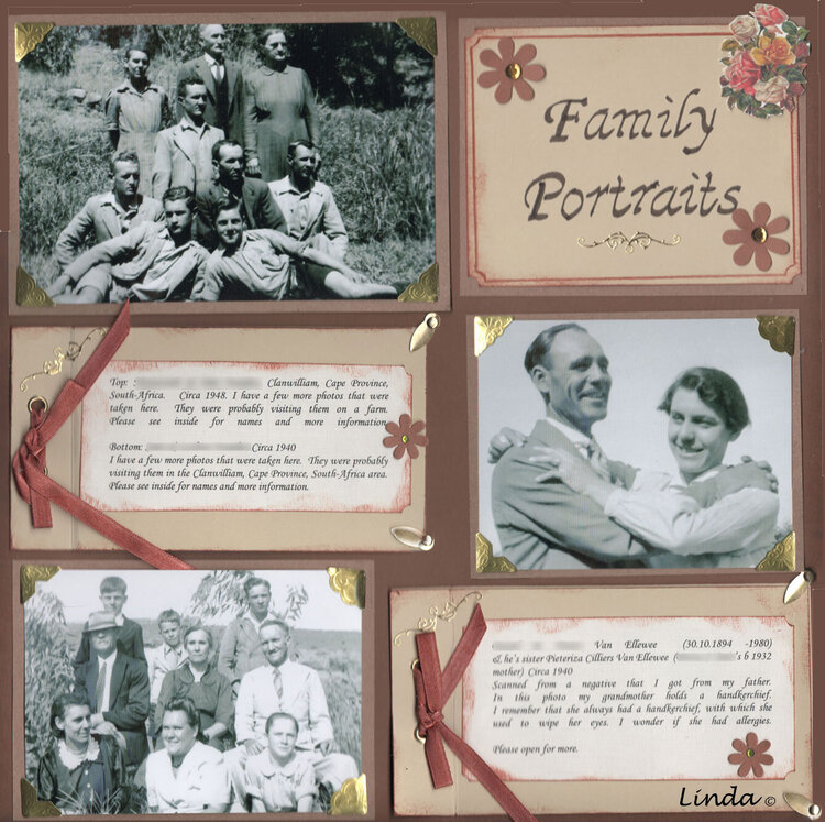 Family Portraits page 1.