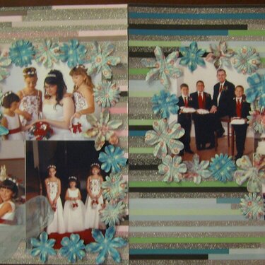 Flower Girls and Ring Bearers 2 pg. layout