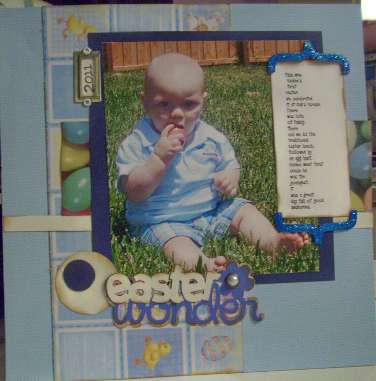 Baby&#039;s first easter
