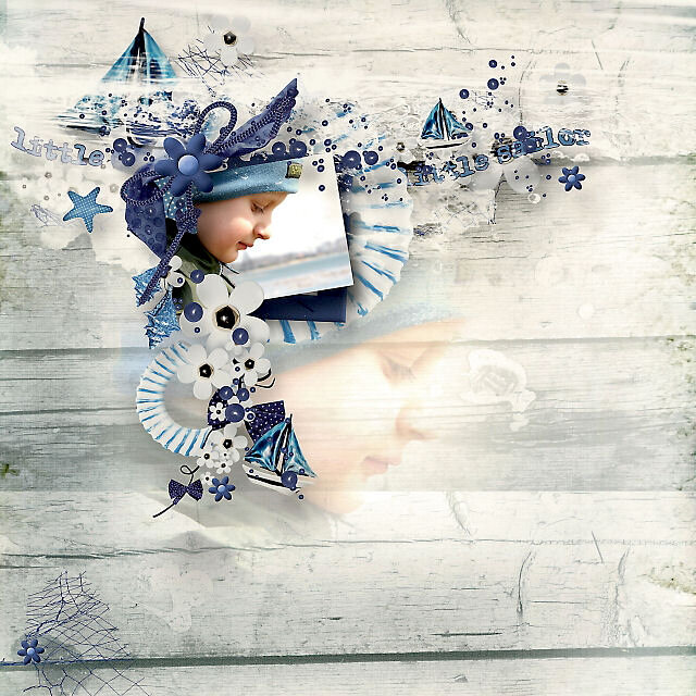Little sailor girl by Sekada Designs
