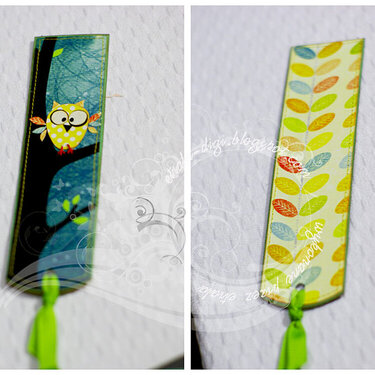 Bookmark with owl