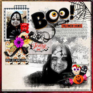 Boo! Spooky Halloween! 