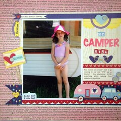 Camper Girl by Jodi Wilton featuring Audrey Collection from Nikki Sivils