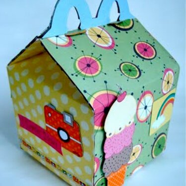 Happy Meal Box for Summer! By Jen Mattot