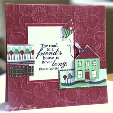 Friendship card by Linda Beeson