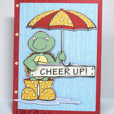 Cheer Up Card 2 by DT Diva Rae Barthel