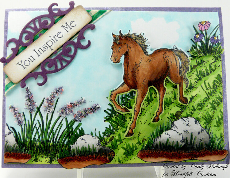 HORSE CARD