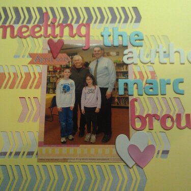 meeting author marc brown