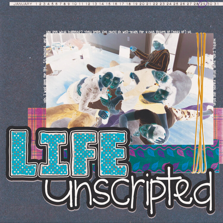 Life Unscripted... The Broken Couch