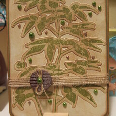 Artistic Fern Card