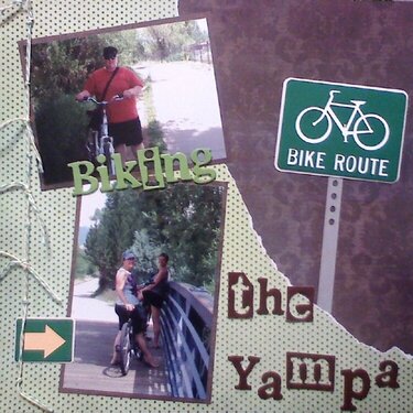 Biking the Yampa