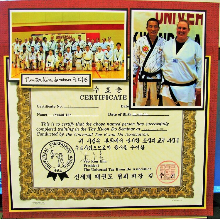 Master Kim Seminar