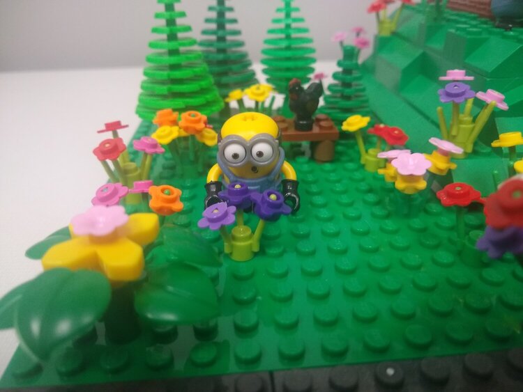 Minions in May Flowers