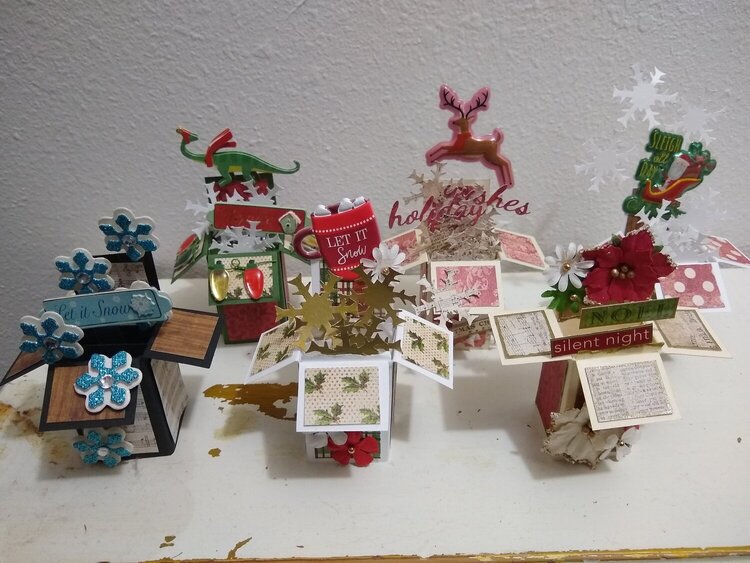 Mini Christmas Box Cards