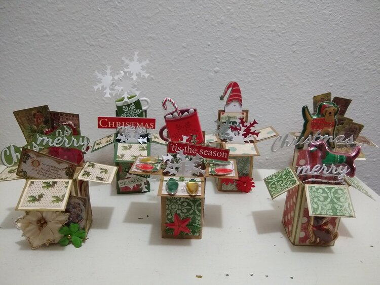 Mini Christmas Box Cards