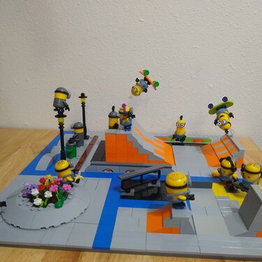 Minions @ the Skate Park