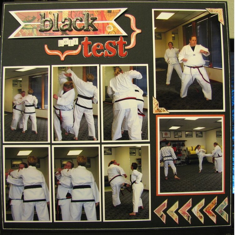 Black Belt Test