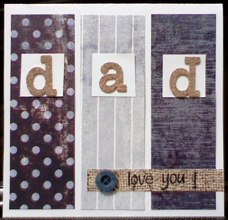 Dad, love you!