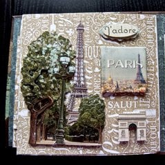 France And Italy Travel Album (Flipbook for Paper House Productions)
